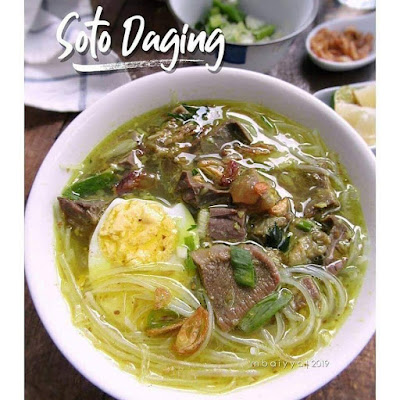 Resep Soto - Soto Daging by @mbaiyya