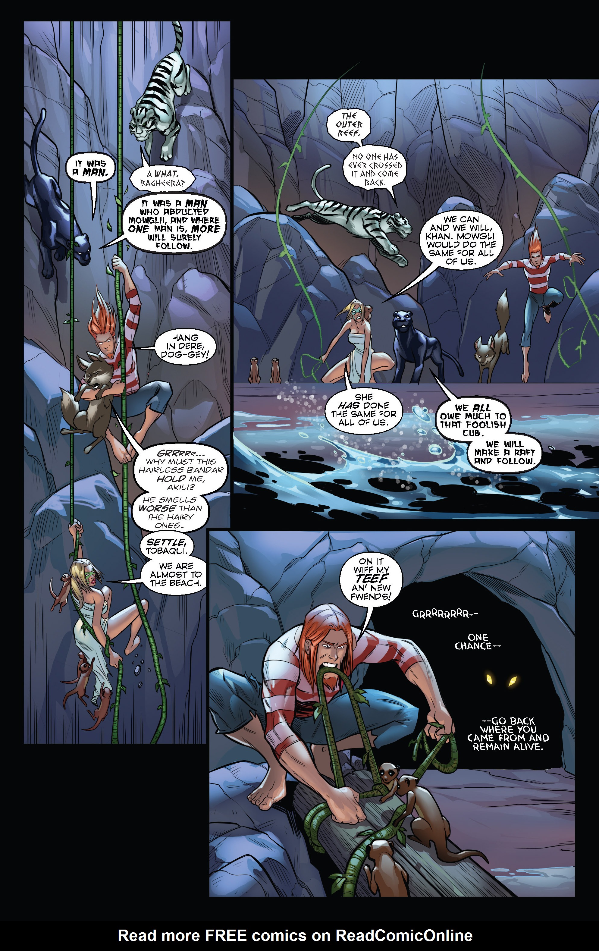 Read online Grimm Fairy Tales presents The Jungle Book: Fall of the Wild comic -  Issue #4 - 8