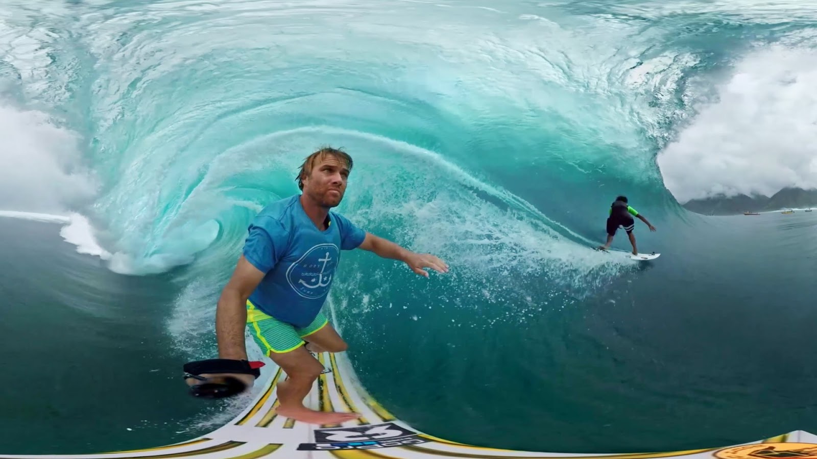 Surfing with GoPro