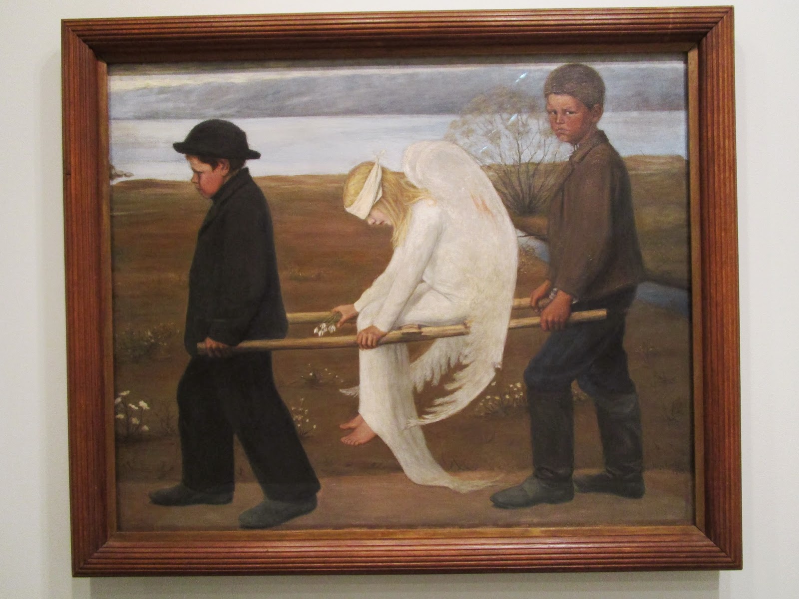 Картина раненый ангел хуго симберг смысл