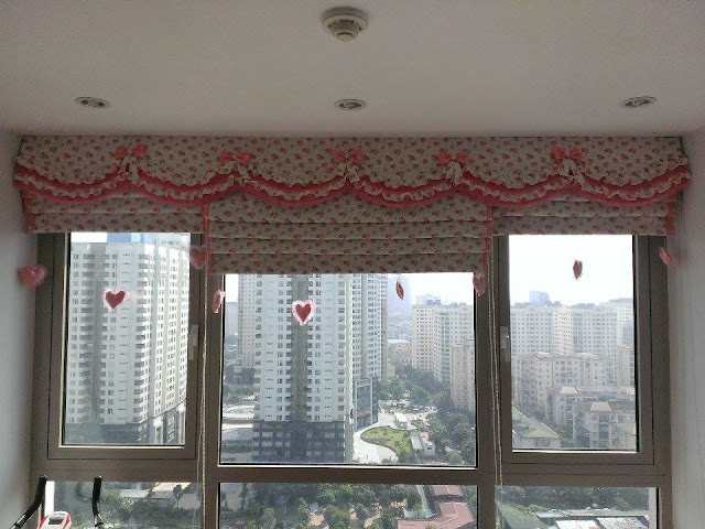 Rèm Roman đẹp lộng lẫy