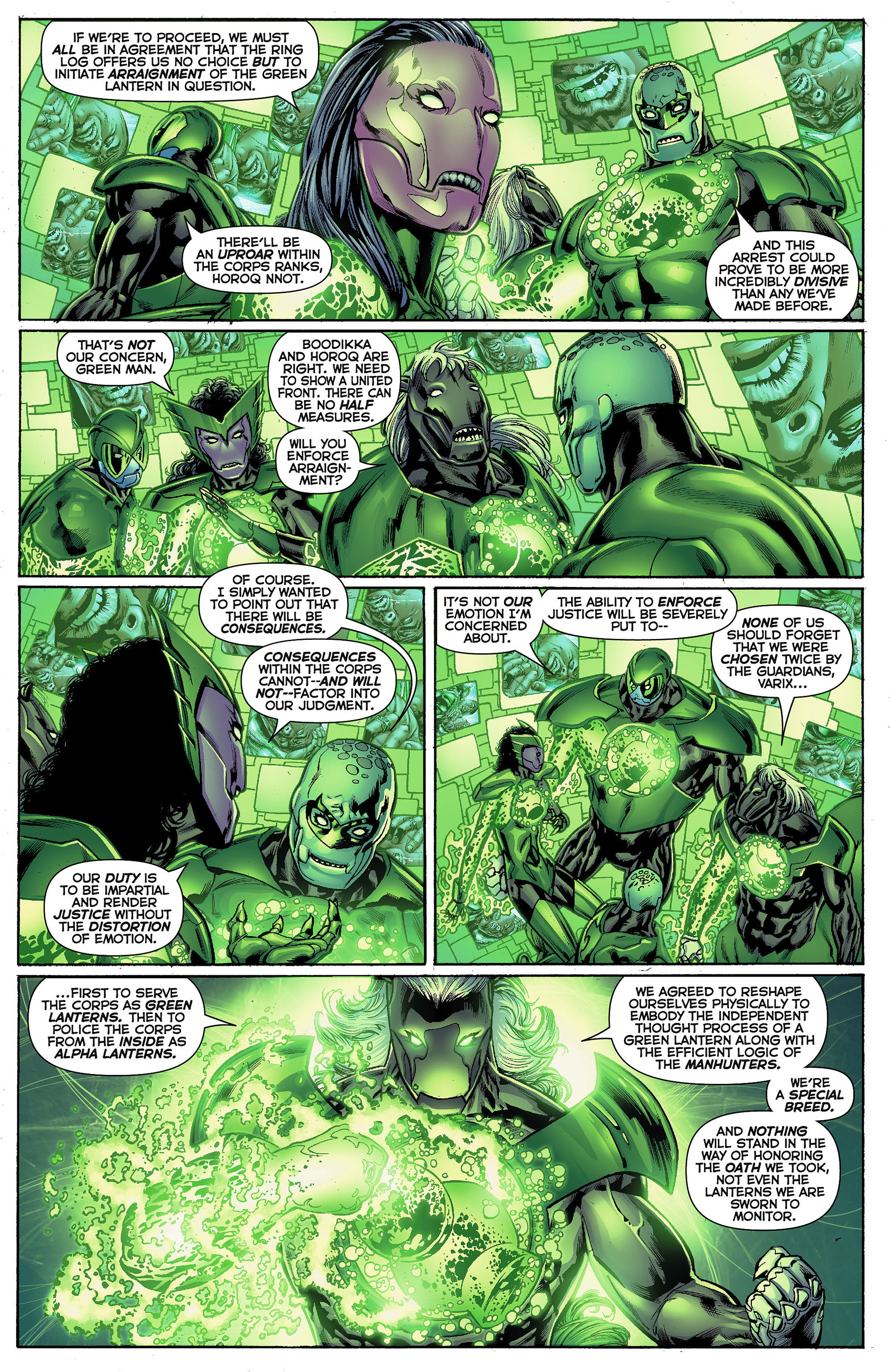 Read online Green Lantern Corps (2011) comic -  Issue #8 - 4