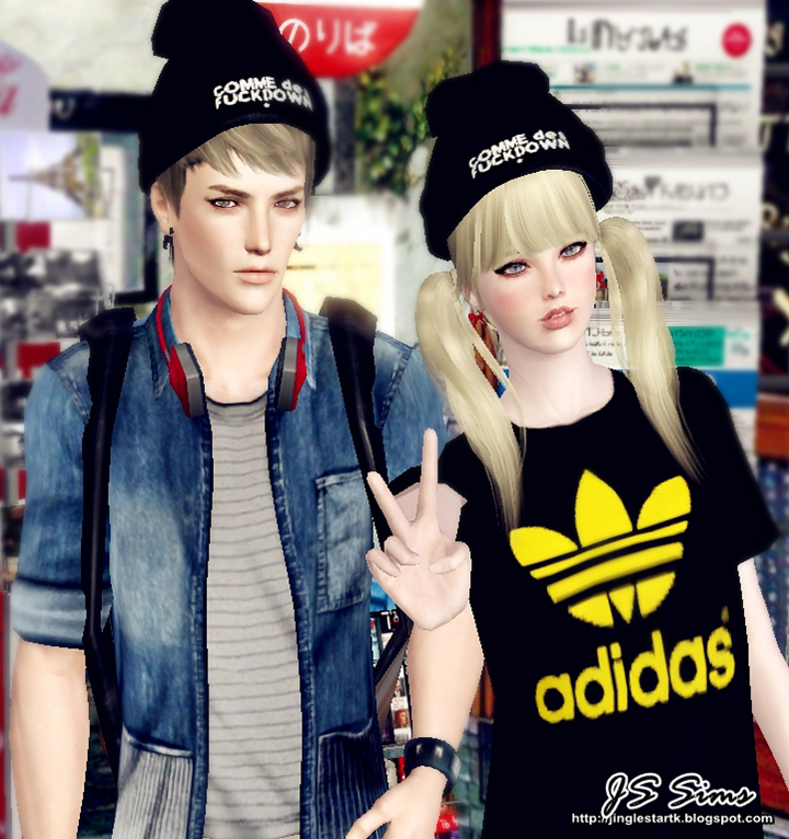 Js stylish 3 sims beanie fotos Js stylish 3 sims beanie images