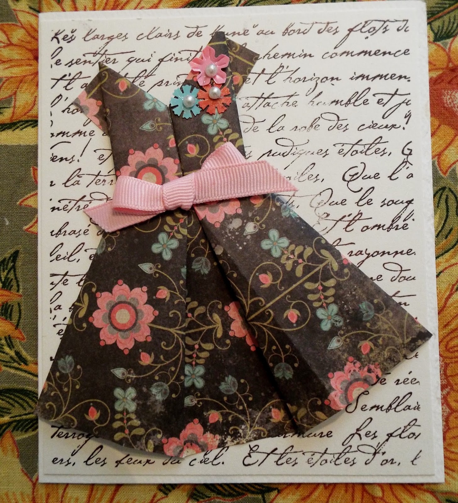 How to Make Sweet Little Paper Dress Cards!