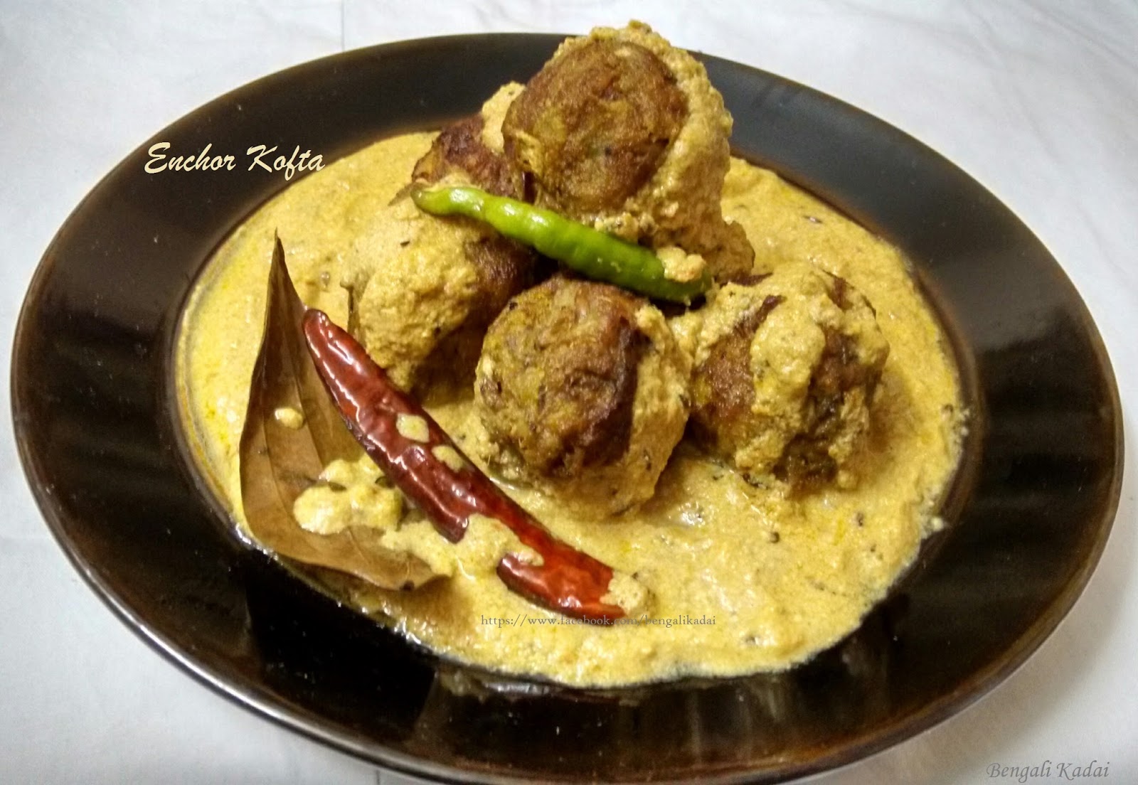 Bengali Kadai Enchor Koftas /Balls