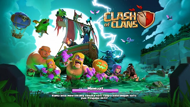Clash Of Clans v9.256.17 rilis 2019 (COC) Mod / Hack Apk