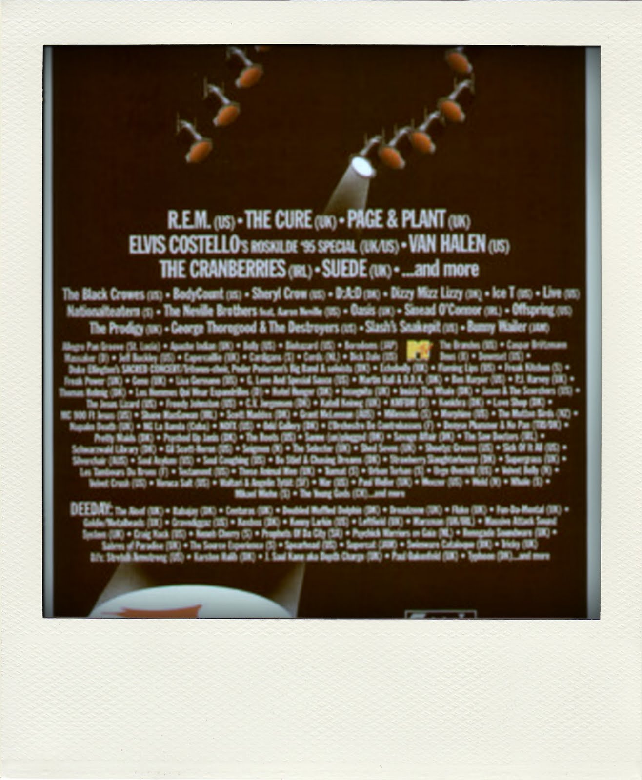 From the Basement / DKTapers: 1995-07-02 - Weezer - Roskilde Festival,