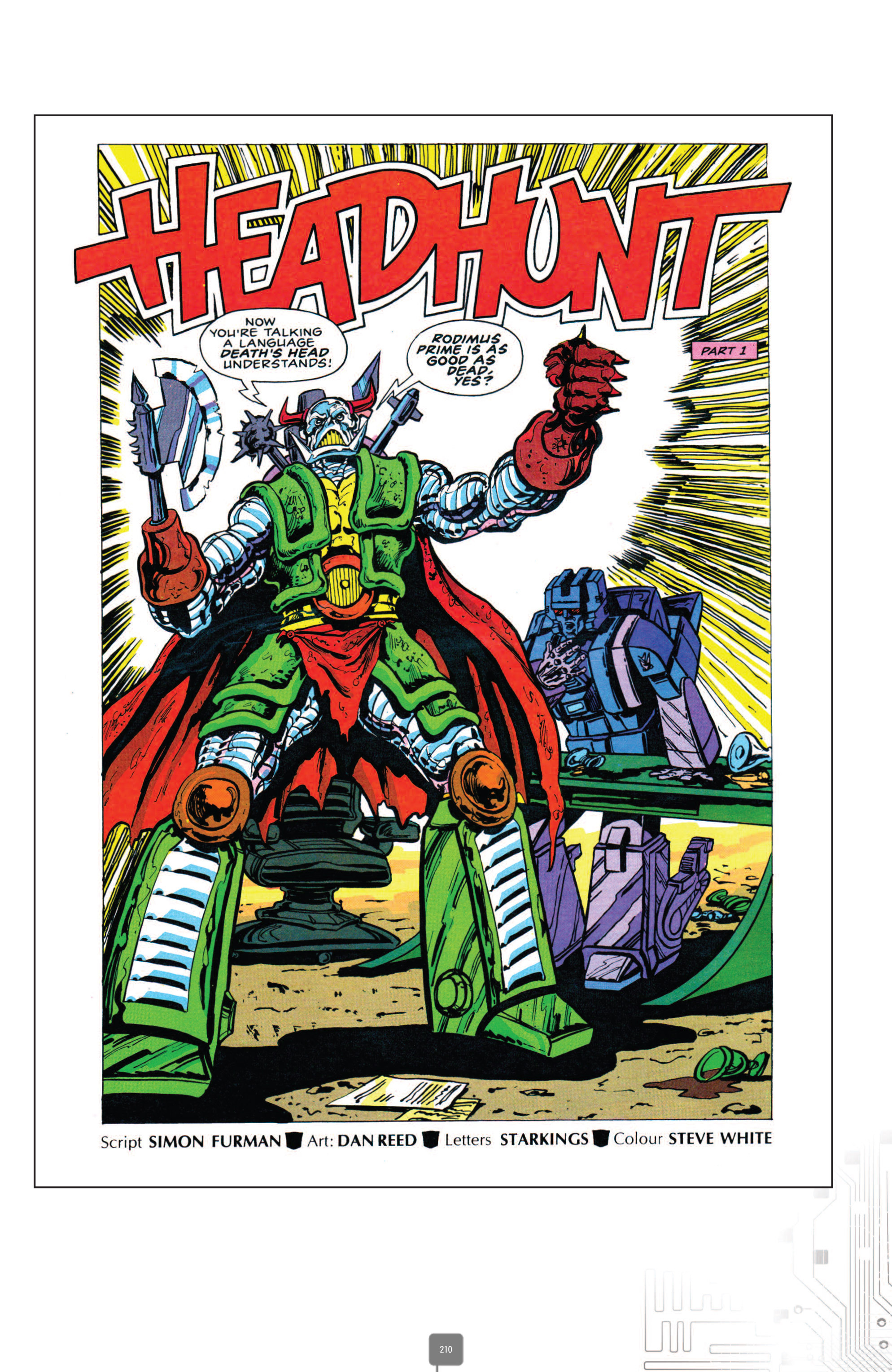 Read online The Transformers Classics UK comic -  Issue # TPB 4 - 210