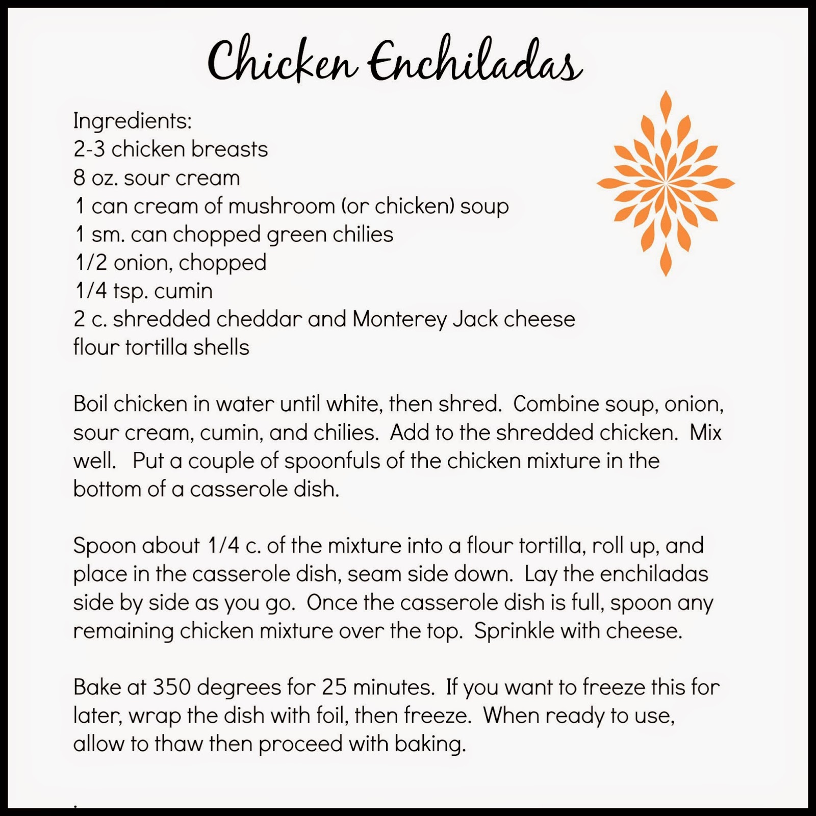 chicken enchiladas, super bowl recipes, the altered past blog