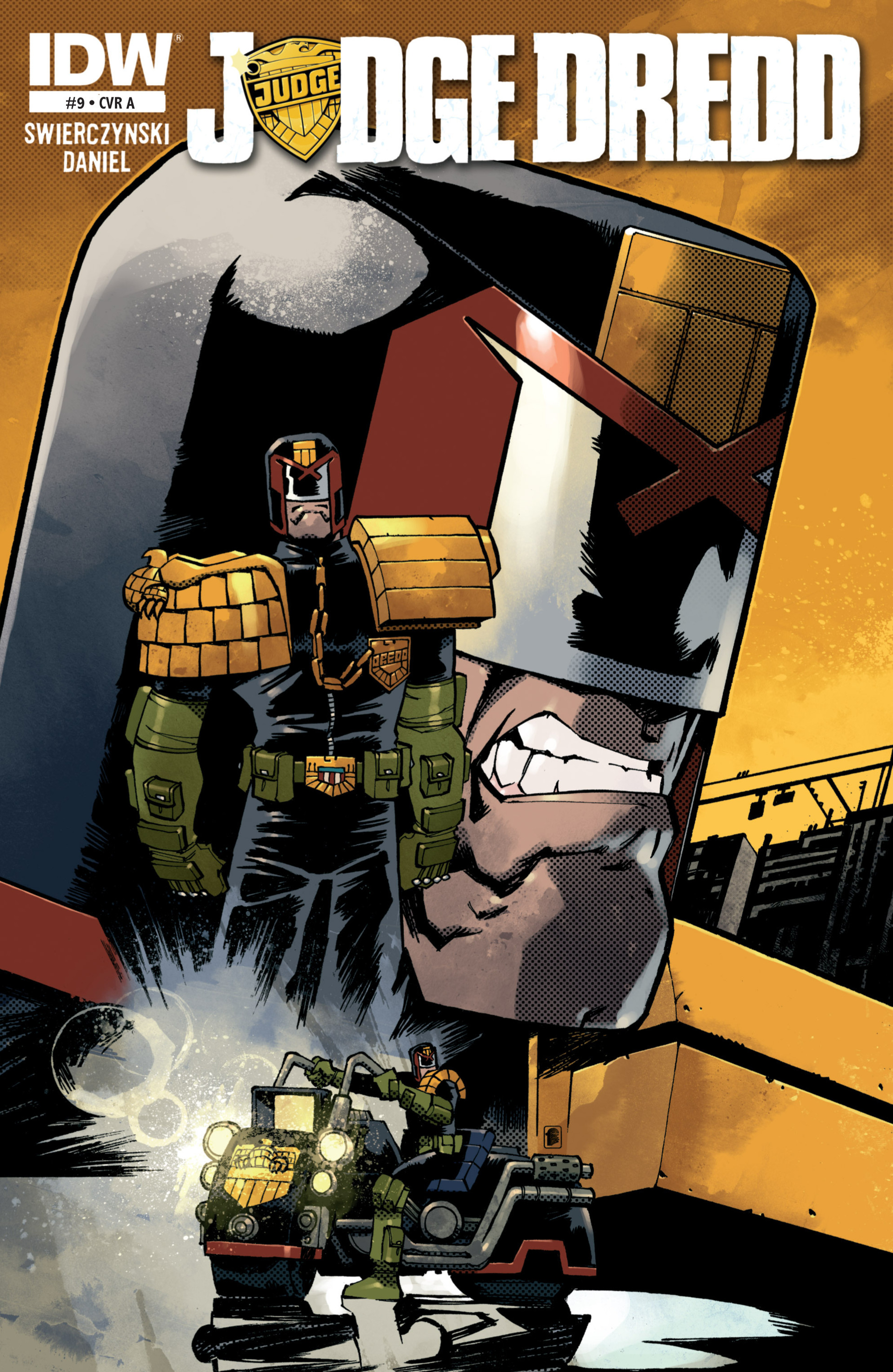 Read online Judge Dredd (2012) comic -  Issue #9 - 1