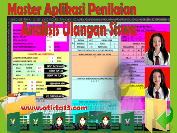 Master Aplikasi Analisis Hasil Ulangan 2016 Full Versi Terbaru