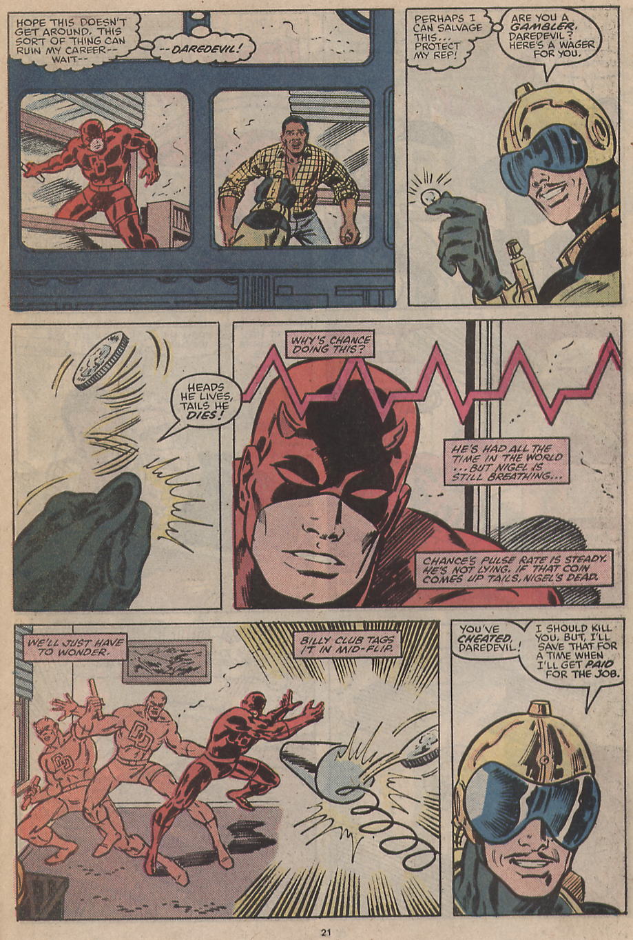 Read online Daredevil (1964) comic -  Issue #246 - 22