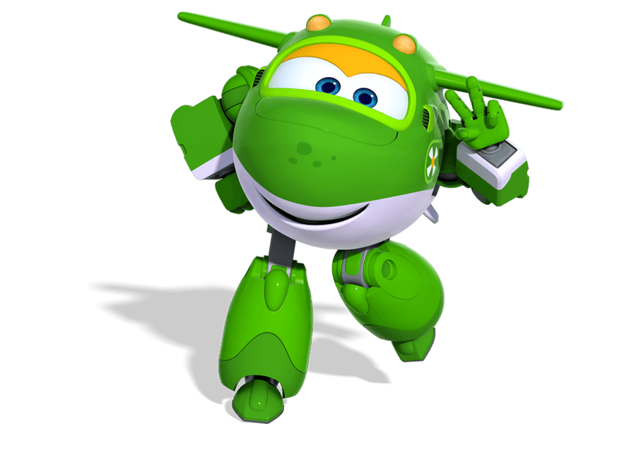 Harika Kanatlarin Super Wings Tum Karakterlerinin Eglenceli Tanitimi Yesil Parmak