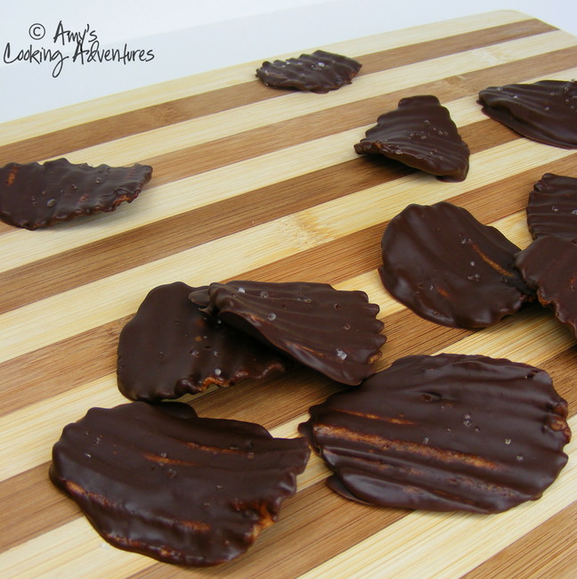 Chocolate Dipped Potato Chips