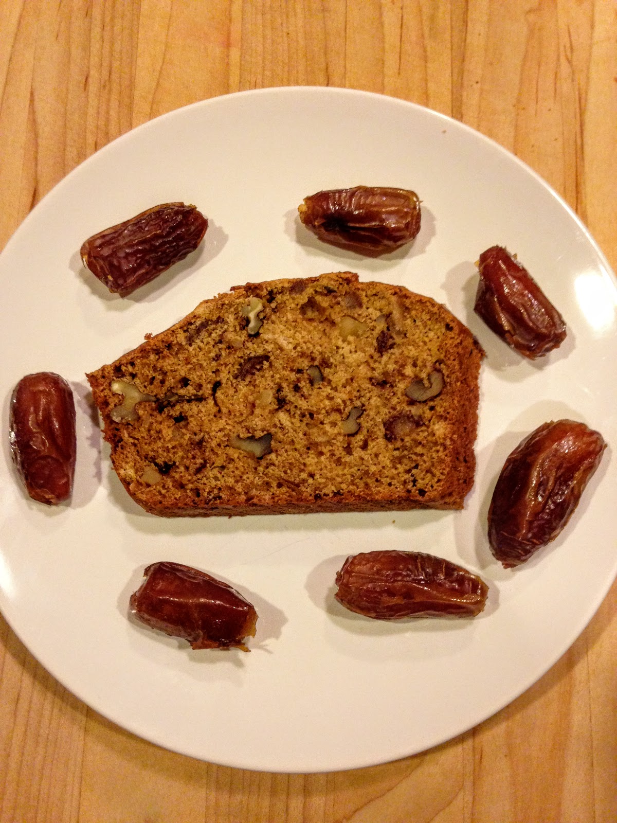 The Recovery Kitchen Date and Nut Quick bread