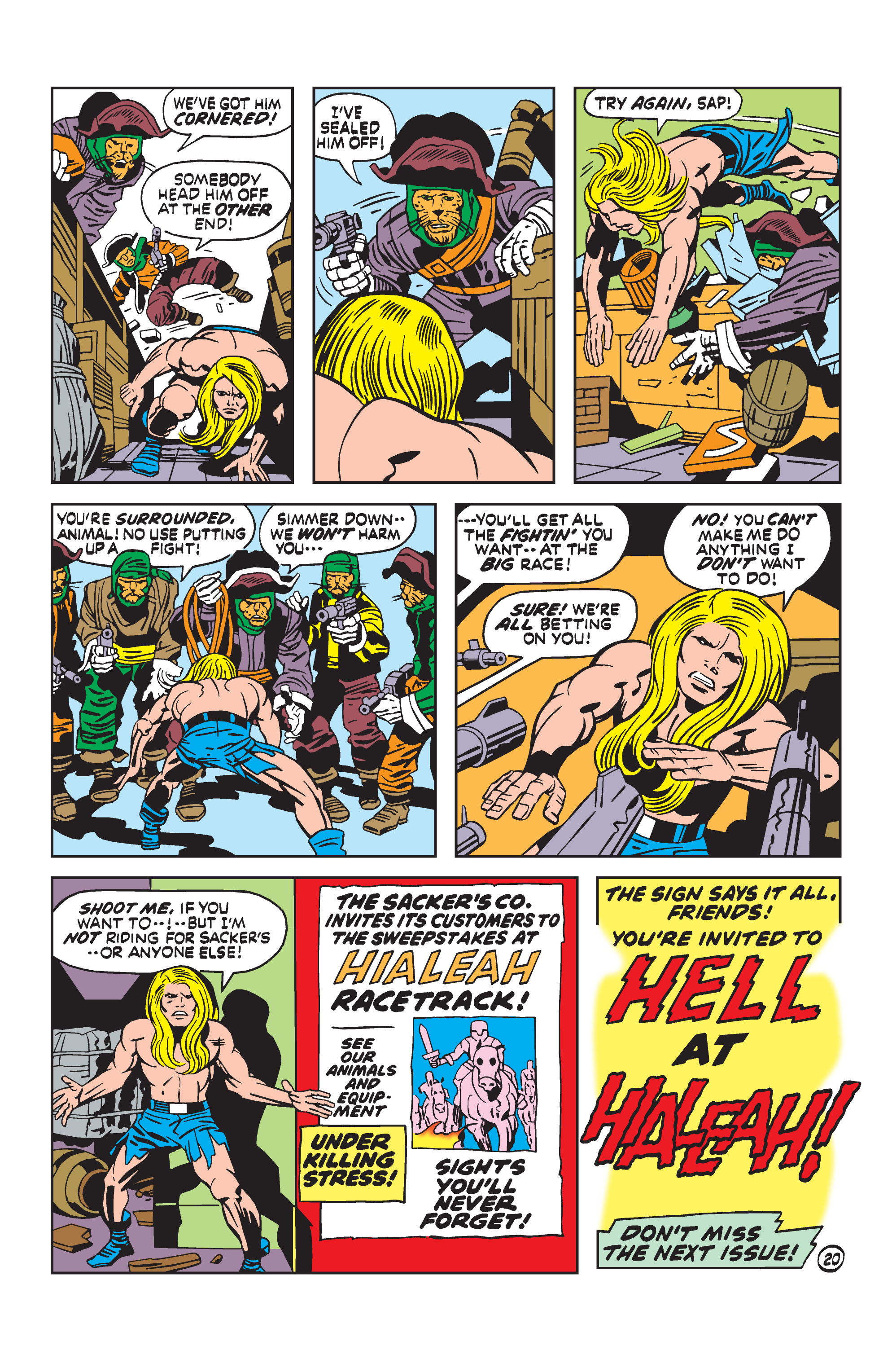 Read online Kamandi, The Last Boy On Earth comic -  Issue #12 - 21