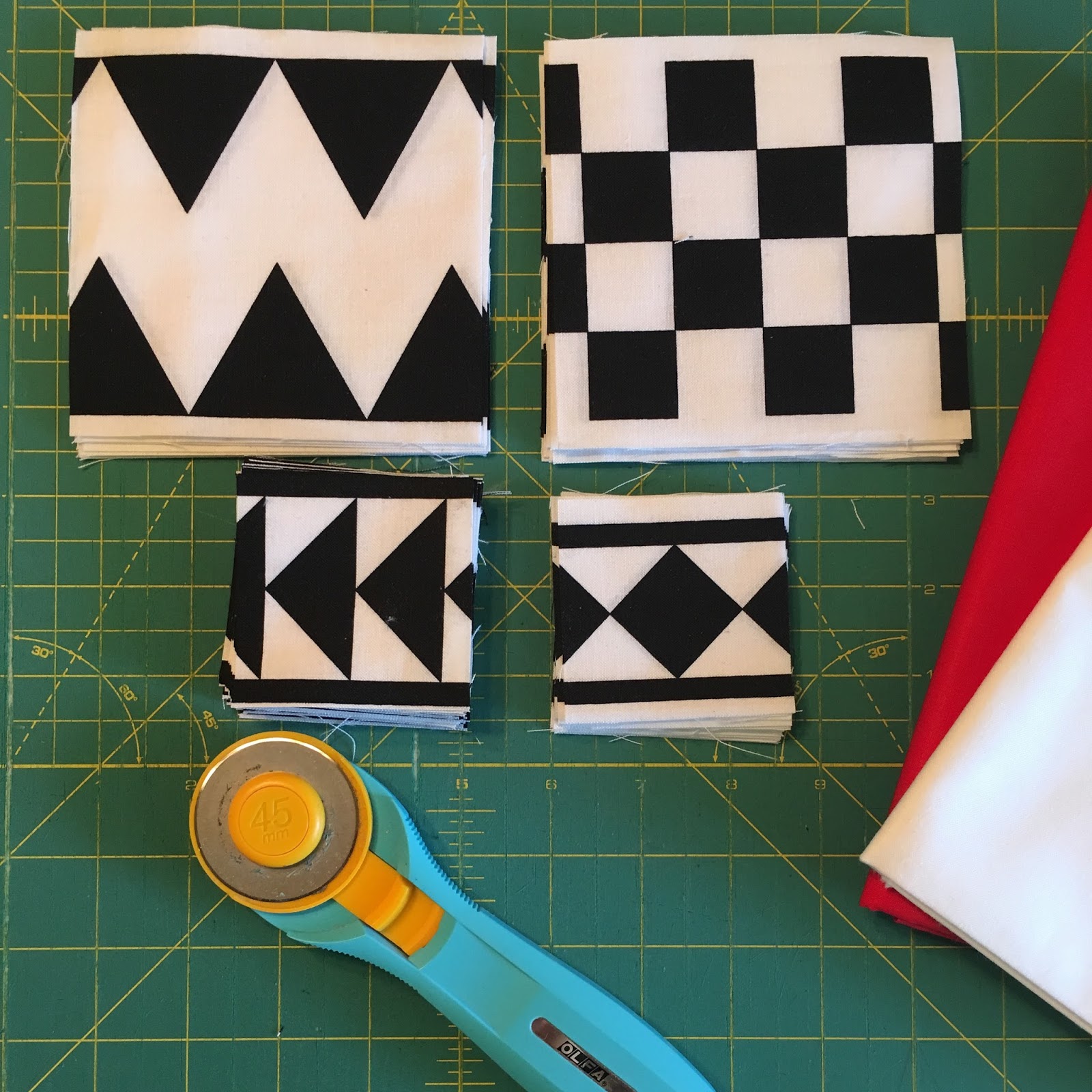 ellyn's place Modern Quilt Guild fabric challenge