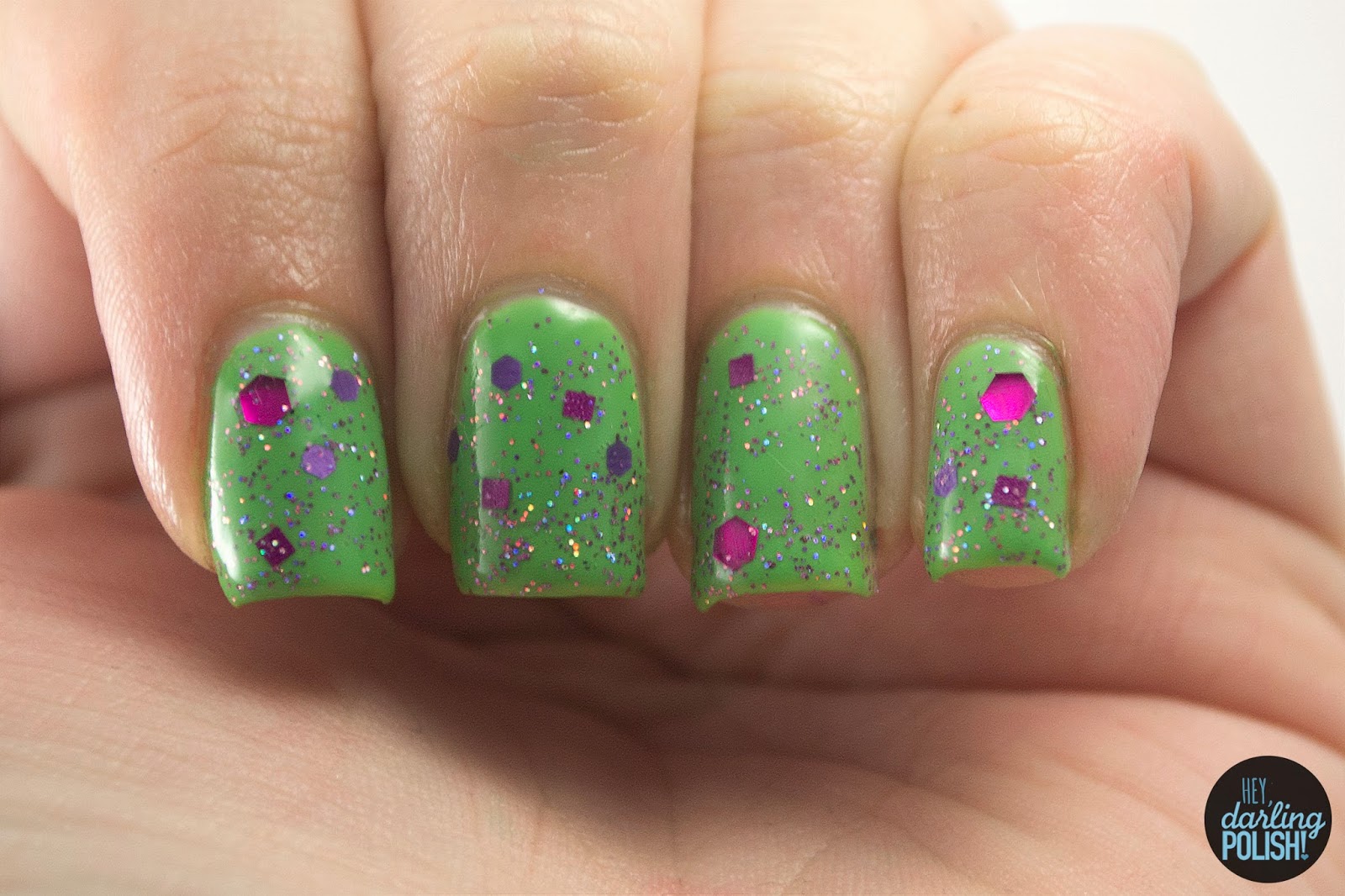 Hey, Darling Polish! Indie Fridays! Shirley Ann Nail Lacquer KnotKnot + Not Your Mama's