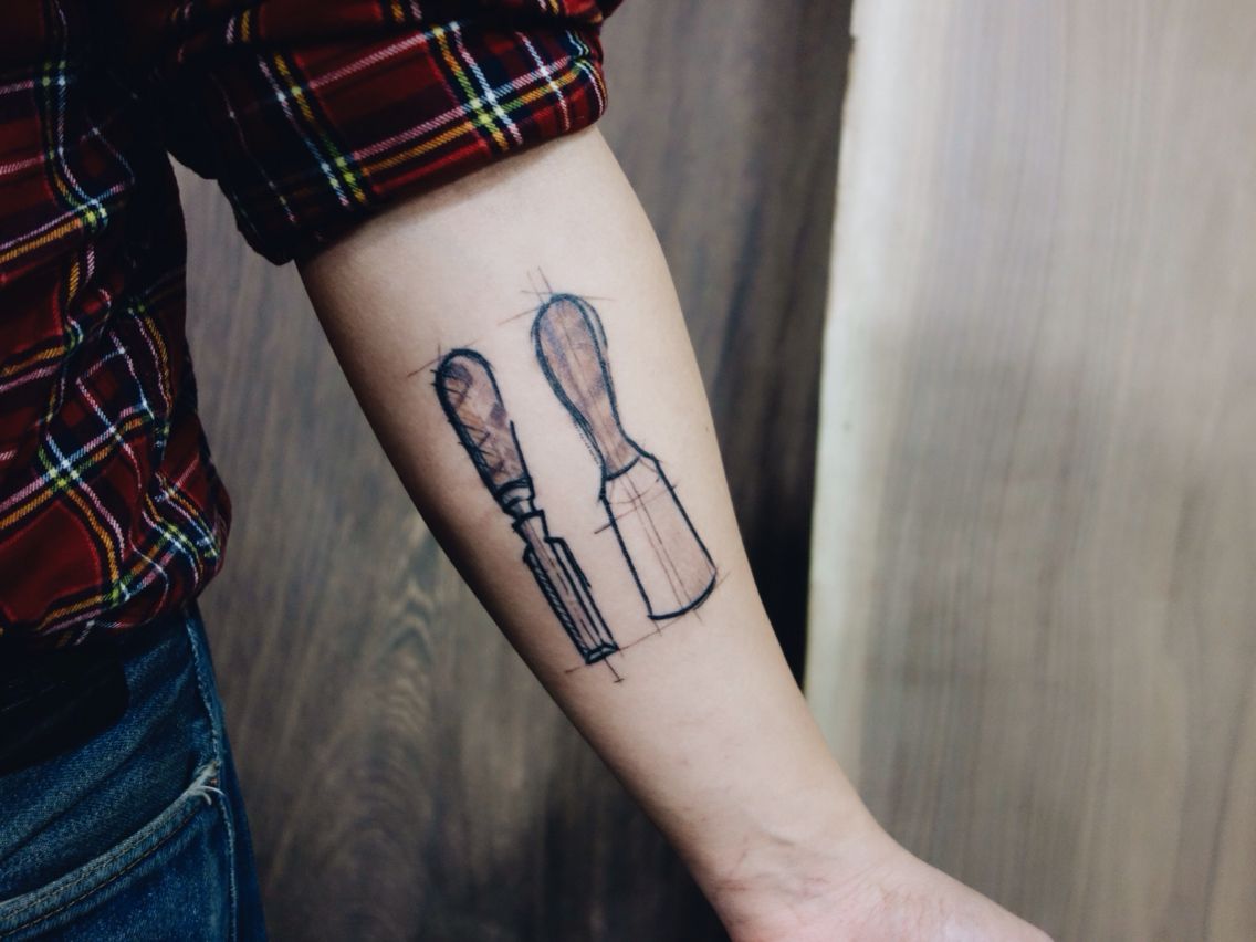 Let's Talk Wood: Cool Woodworking Tattoos