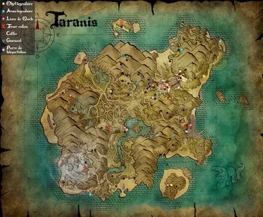 Risen 3, Titan Lords, Taranis Map