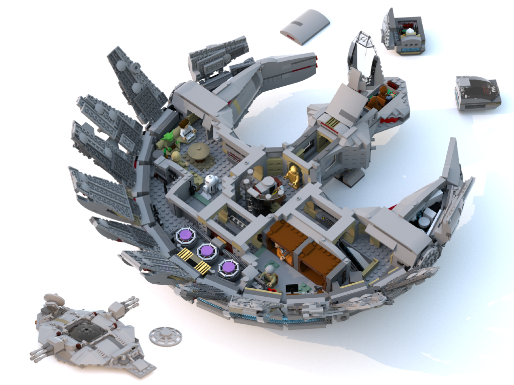 Detoyz Shop Lego Yt Corellian Light Freighter