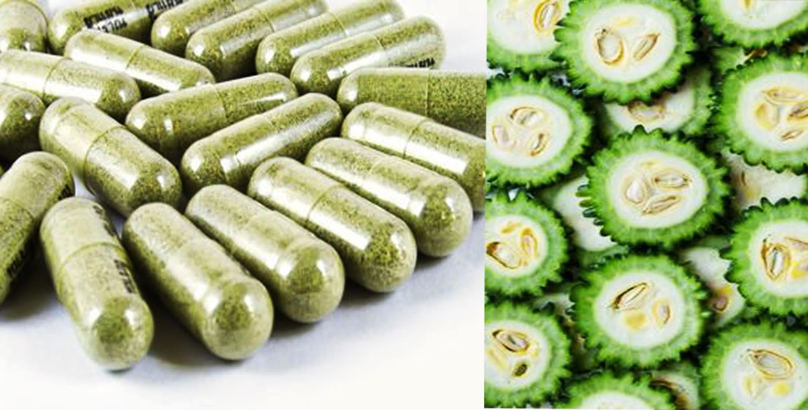 cápsulas de melón amargo
