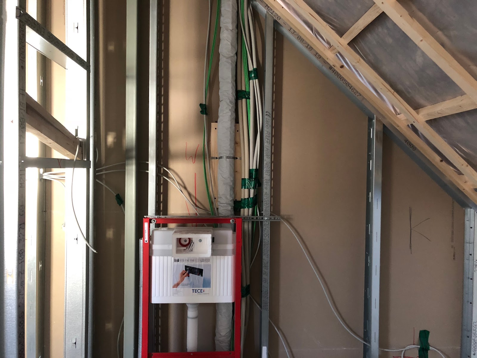 Besser Spat Als Nie Baublog Elektro Roh Installation Abgeschlossen