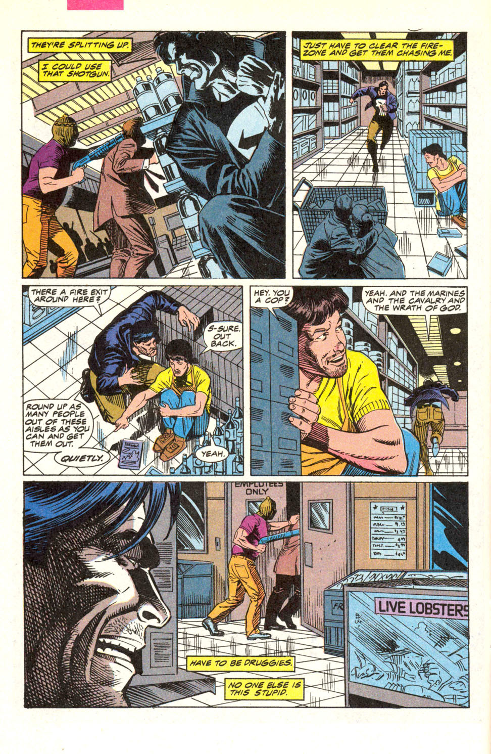 Read online The Punisher (1987) comic -  Issue #63 - The Big Check-Out - 10