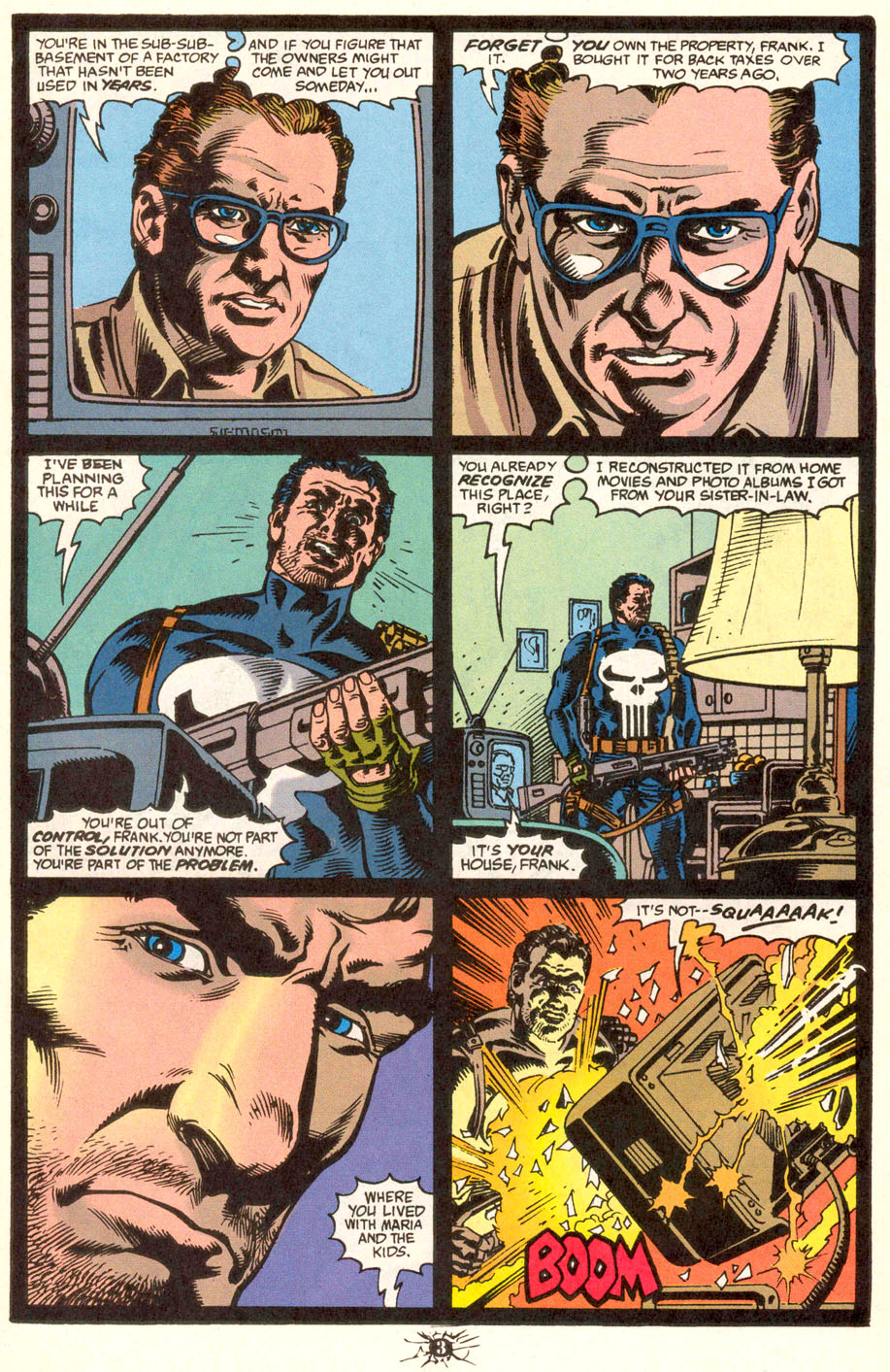 Read online The Punisher (1987) comic -  Issue #100 - The Cage - 4