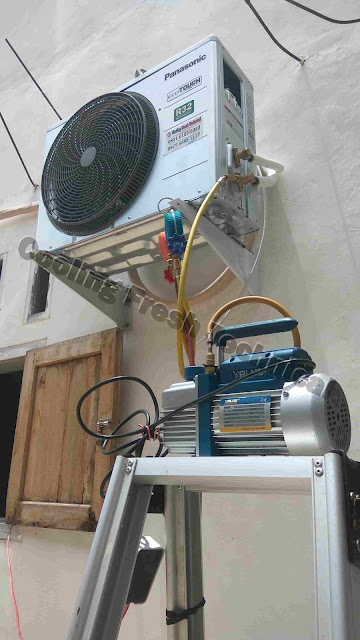 pasang ac di vakum service ac jember