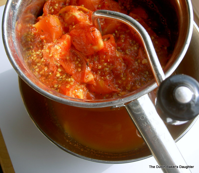 The Dutch Baker's Daughter Homemade Tomato Sauce