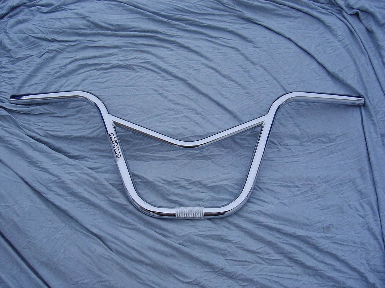Al's Rapid Transit NEW 2nd Gen. CHROME Al's Rapid Transit VBars BMX Handlebar 29 x 9" 4130 USA