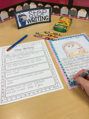 Teaching With Terhune: Writing Center Board with Tons of Activities for