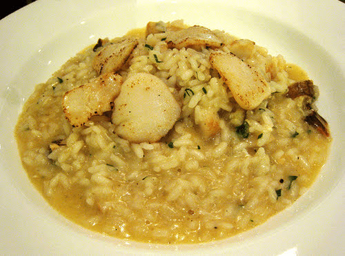 Crab and Scallop Risotto