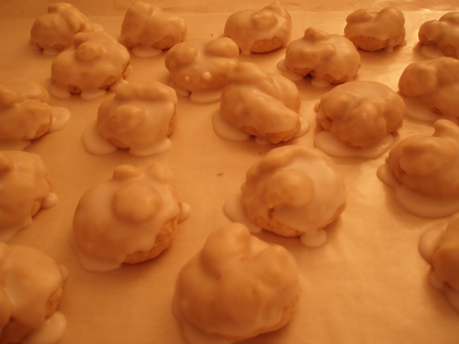 Open Mouth Insert Food Italian Lemon Cookies