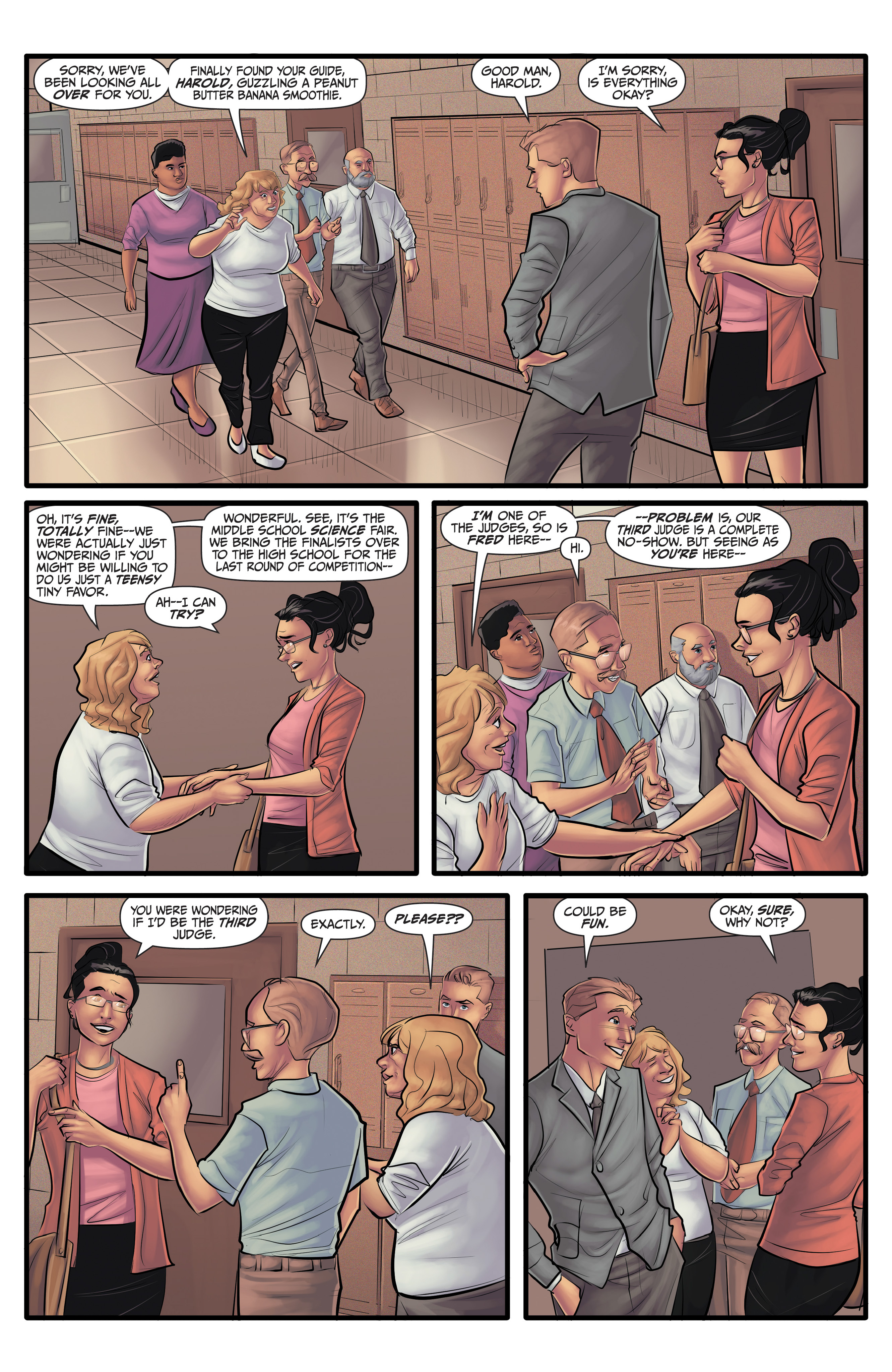 Read online Morning Glories comic -  Issue #48 - 4