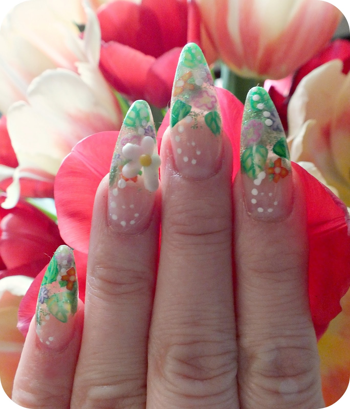 ...Make It With Me Spring Garden Nails
