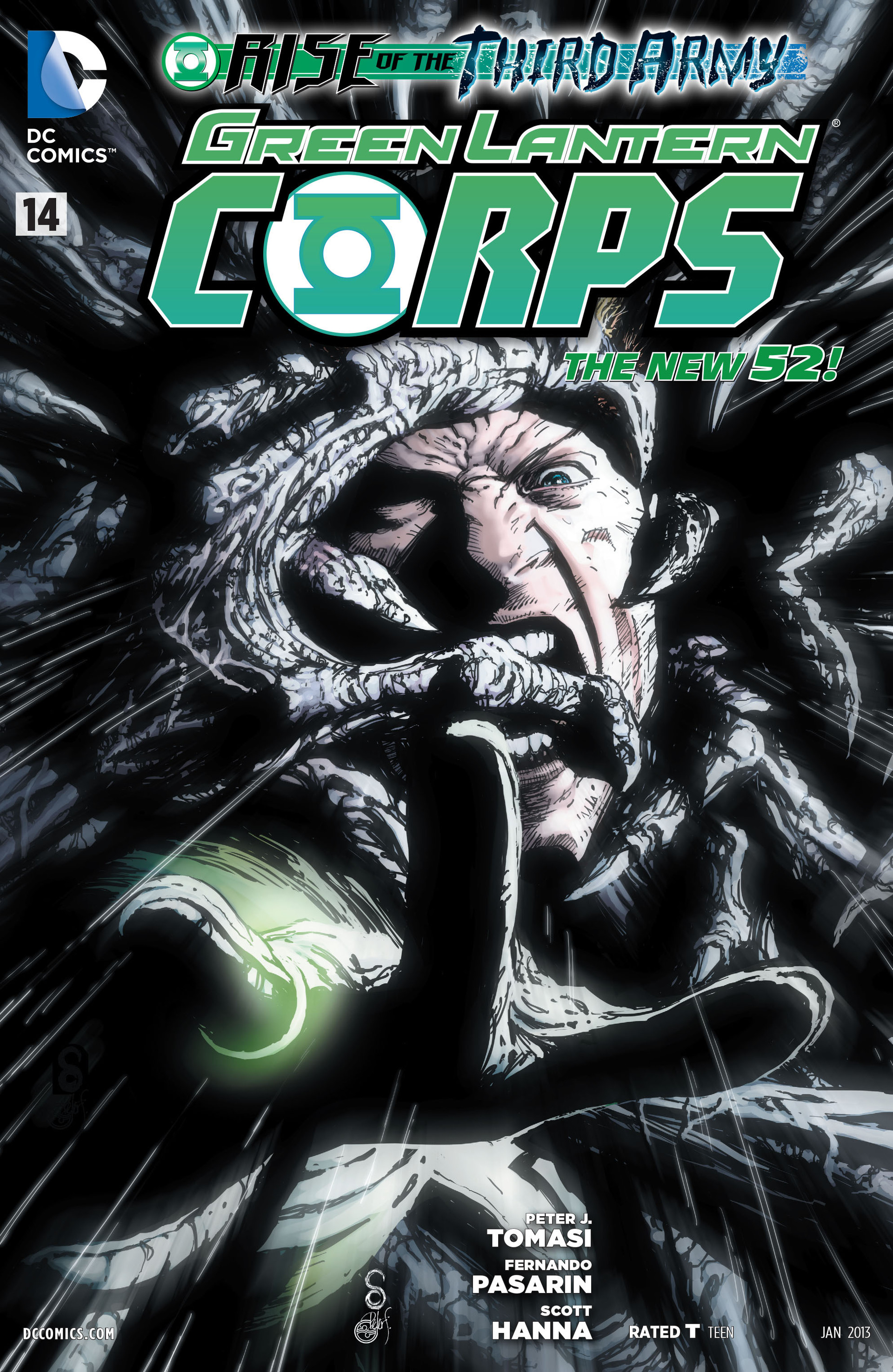 Read online Green Lantern Corps (2011) comic -  Issue #14 - 1