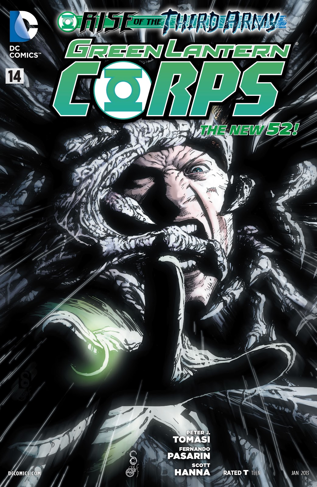 Green Lantern Corps issue 14 - Page 1