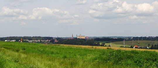 Prudnik ze zbocza Koziej Góry (Klasztorne Wzgórze).