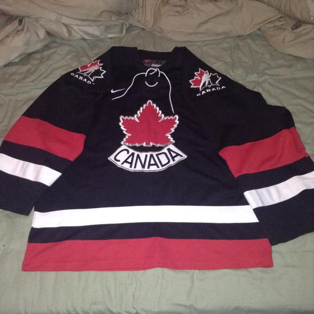 AJH Hockey Jersey Art Top 5 Favorite Team Canada Jersey