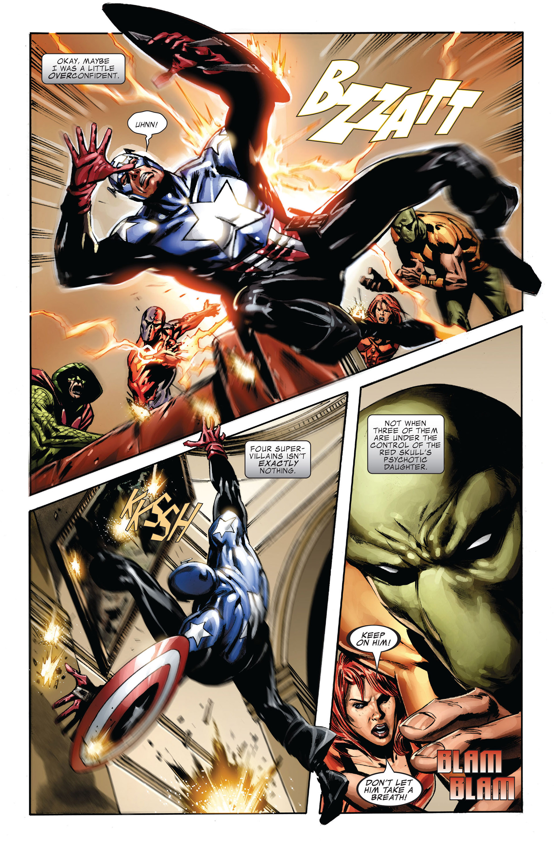 Read online Captain America (2005) comic -  Issue #36 - 3