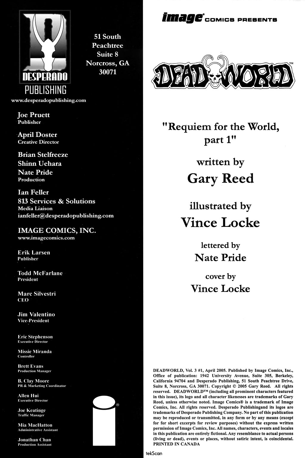 Read online Deadworld (2005) comic -  Issue #1 - 2