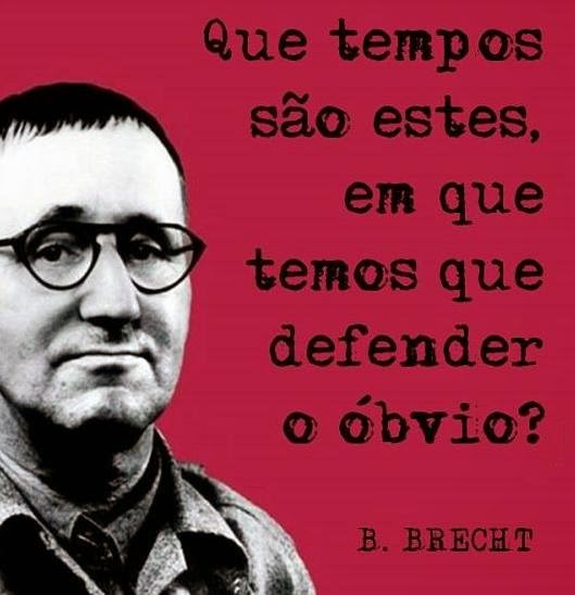Clube de leitores: Foto frase do dia: Bertolt Brecht