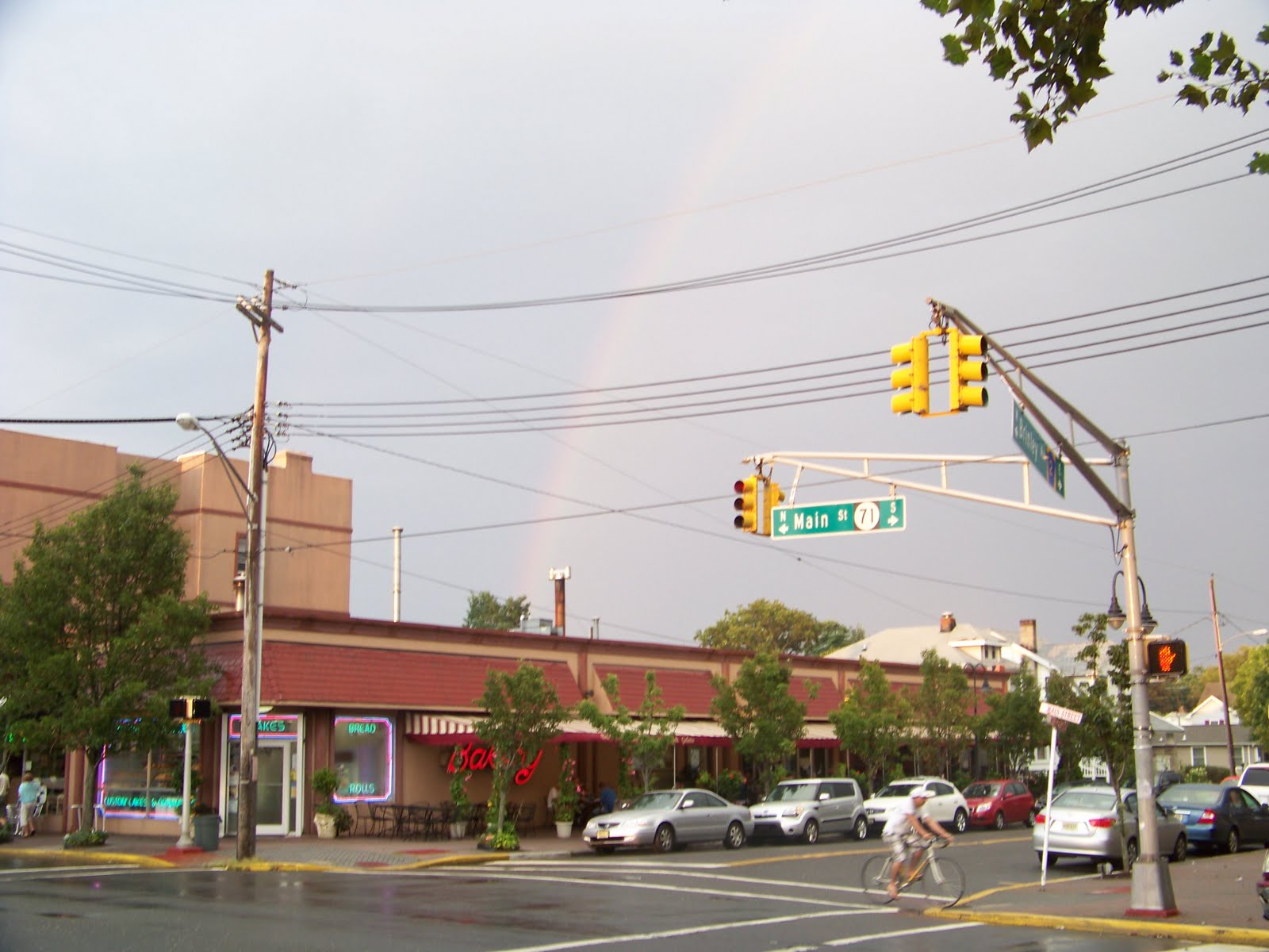 THE BRADLEY BEACH NJ TATLER Rainbow Over Bradley Beach New Jersey