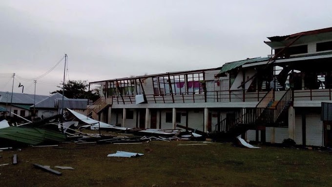 Sekolah Kebangsaan Bangau-Bangau dipukul ribut