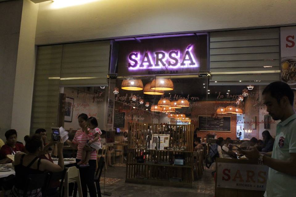 sarsa kitchen and bar megamall