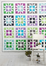 Split Stars quilt by A Bright Corner from Love Patchwork & Quilting Magazine