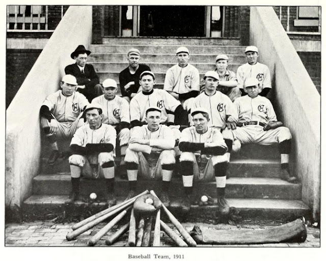 Old Knoxville Base Ball Maryville College Baseball Team 1911