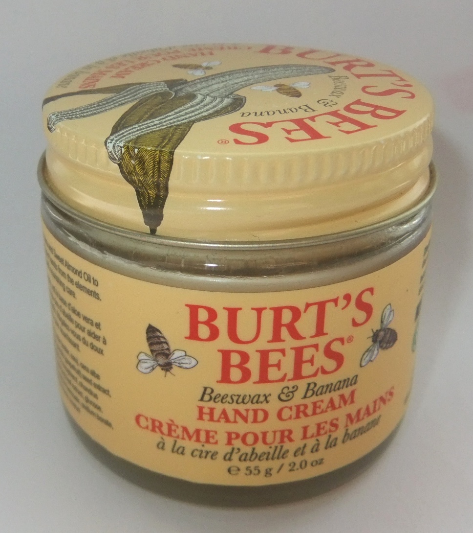 GretalRabbit Writes Review Burt's Bees Beeswax and Banana Hand Cream.